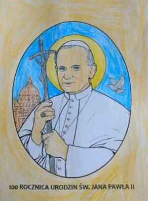 św. Jan Paweł II - praca Karola